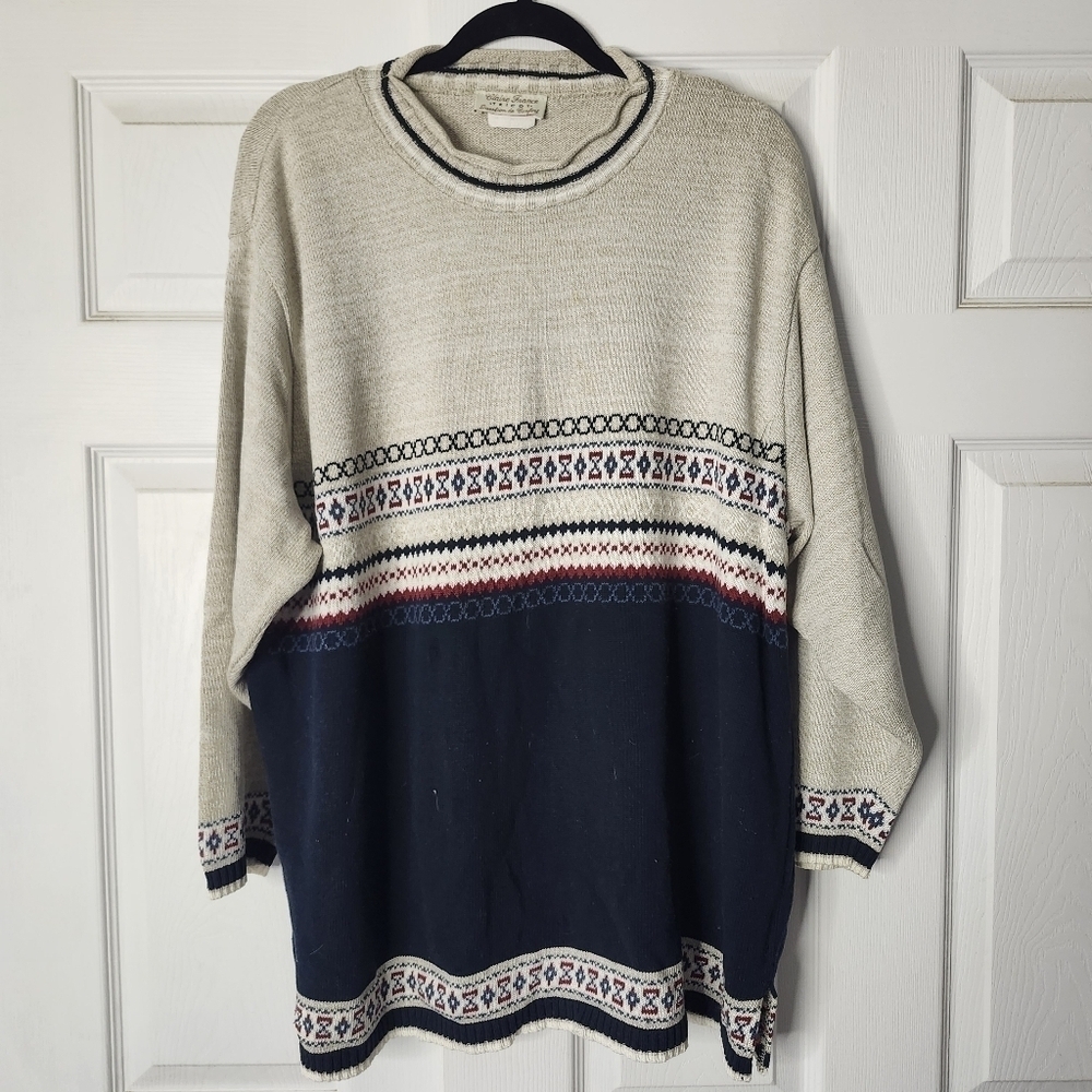 3X CLAIRE FRANCE VINTAGE SWEATER KNIT